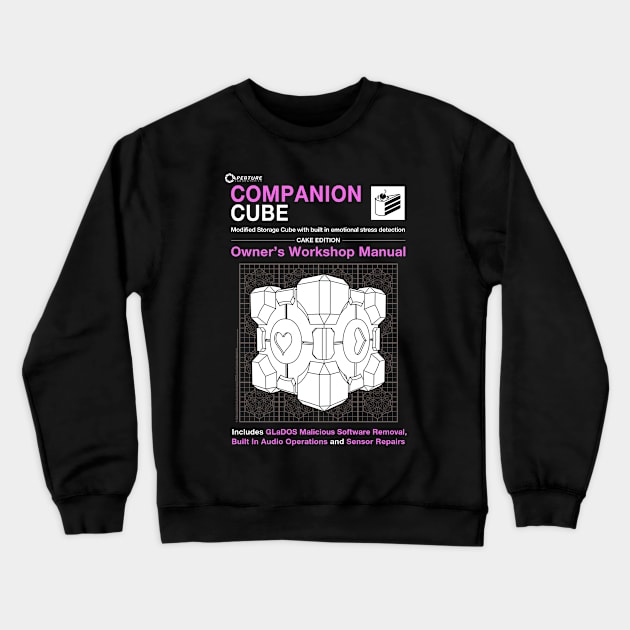 Cube Manual Crewneck Sweatshirt by drsimonbutler